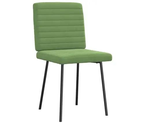 Virtuves Krēsli, 6 Gab., Gaiši Zaļš Samts Vidaxl