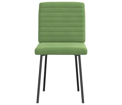 Virtuves Krēsli, 6 Gab., Gaiši Zaļš Samts Vidaxl