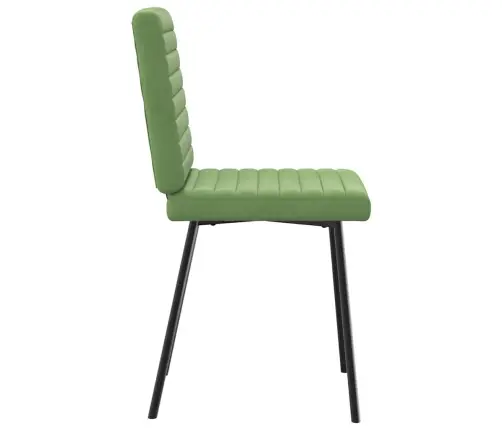 Virtuves Krēsli, 6 Gab., Gaiši Zaļš Samts Vidaxl