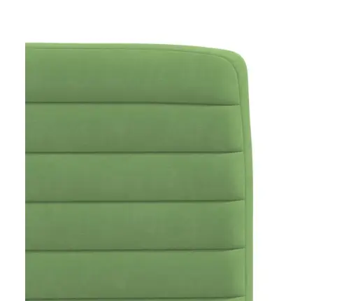 Virtuves Krēsli, 6 Gab., Gaiši Zaļš Samts Vidaxl