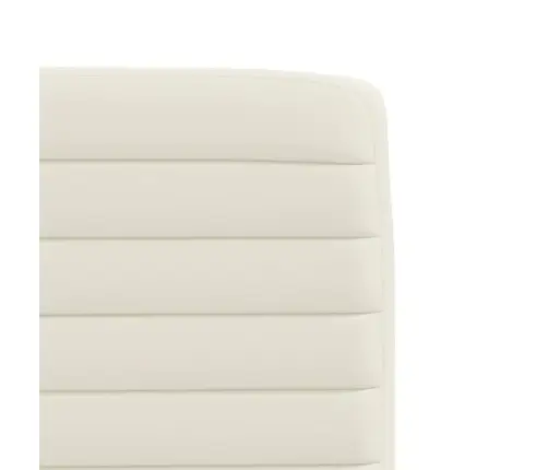 Virtuves Krēsli, 6 Gab., Krēmkrāsas Samts Vidaxl