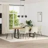 Söögitoolid 6 Tk, Kreemjas, Kunstnahk Söögitoolid 6 Tk, Kreemjas, Kunstnahk