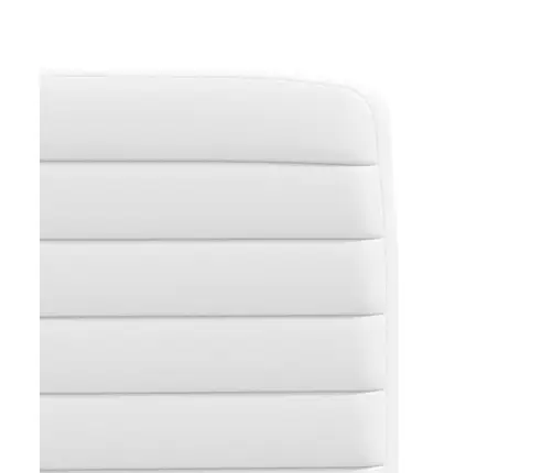 Virtuves Krēsli, 6 Gab., Balta Mākslīgā Āda Vidaxl