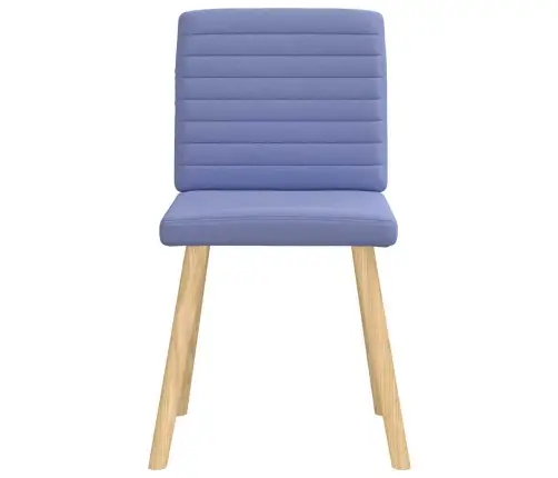 Valgomojo Kėdės, 6Vnt., Džinso Mėlynos Spalvos, Audinys Valgomojo Kėdės, 6Vnt., Džinso Mėlynos Spalvos, Audinys