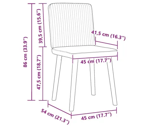 Valgomojo Kėdės, 6Vnt., Juodos Spalvos, Audinys