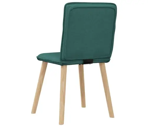 Söögitoolid 6 Tk, Tumeroheline, Kangast