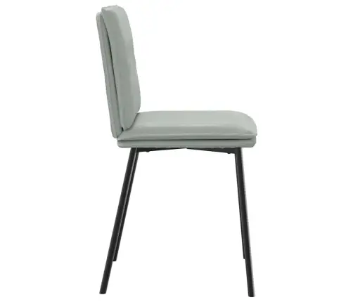 Virtuves Krēsli, 6 Gab., Gaiši Pelēks Samts Vidaxl