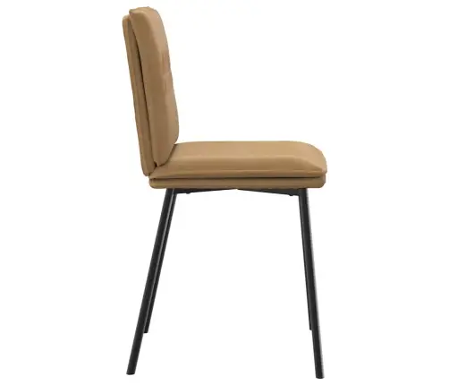 Virtuves Krēsli, 6 Gab., Brūns Samts Vidaxl