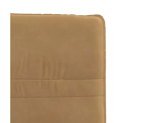 Virtuves Krēsli, 6 Gab., Brūns Samts Vidaxl