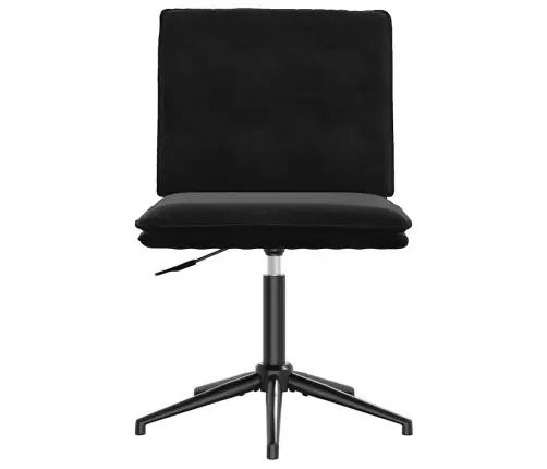 Valgomojo Kėdės, 4Vnt., Juodos Spalvos, Aksomas Valgomojo Kėdės, 4Vnt., Juodos Spalvos, Aksomas