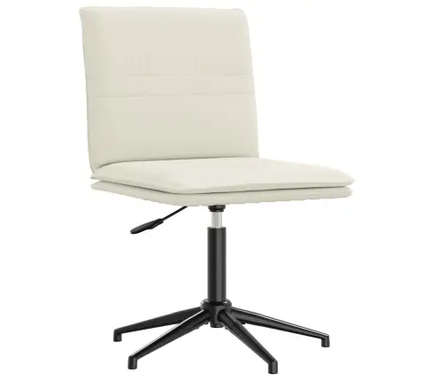 Valgomojo Kėdės, 4Vnt., Kreminės Spalvos, Aksomas Valgomojo Kėdės, 4Vnt., Kreminės Spalvos, Aksomas