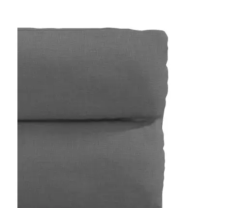 Virtuves Krēsli, 6 Gab., Tumši Pelēks Audums Vidaxl