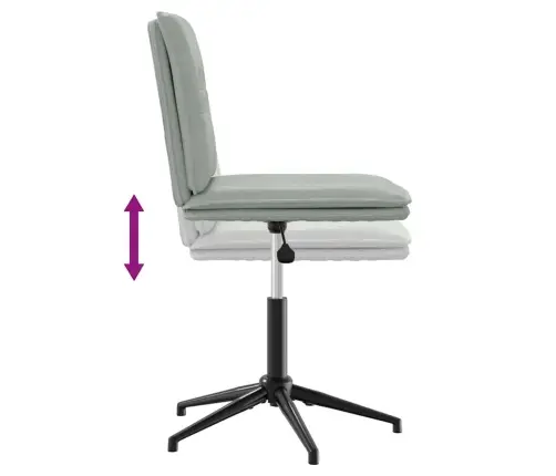 Virtuves Krēsli, 6 Gab., Gaiši Pelēks Samts Vidaxl Virtuves Krēsli, 6 Gab., Gaiši Pelēks Samts Vidaxl