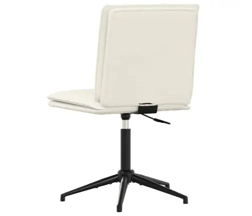 Virtuves Krēsli, 6 Gab., Krēmkrāsas Samts Vidaxl Virtuves Krēsli, 6 Gab., Krēmkrāsas Samts Vidaxl