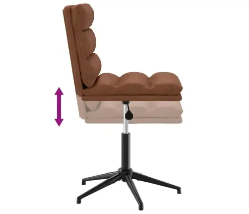 Söögitoolid 6 Tk, Pruun, Kunstnahk