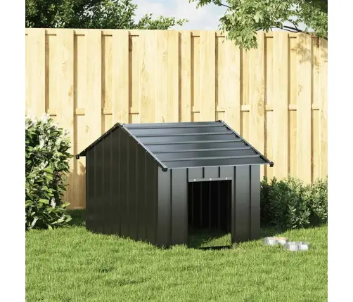 Katusega Koeramaja, 83X130X85 cm Tsingitud Teras