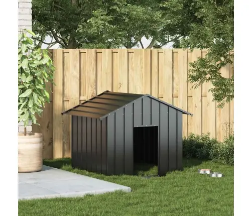 Katusega Koeramaja 131X101X102 Cm Tsingitud Teras