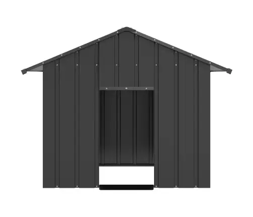 Katusega Koeramaja 131X101X102 Cm Tsingitud Teras