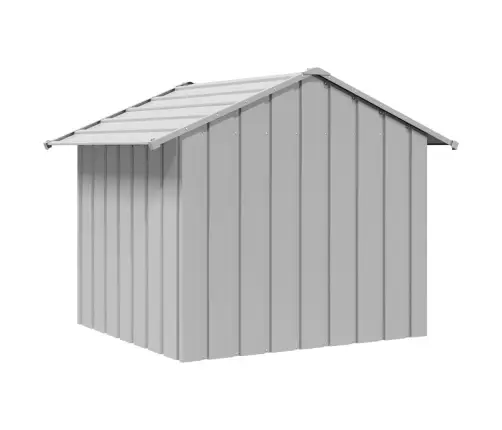 Šunų Namelis Su Stogu 131X101X102 Cm Cinkuoto Plieno