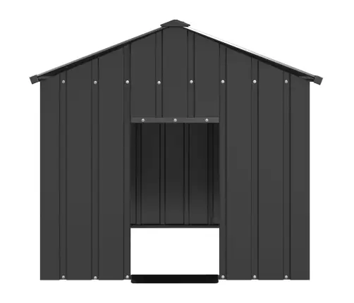 Šunų Namelis Su Stogu 113X153X101 Cm Cinkuoto Plieno