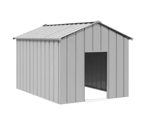 Šunų Namelis Su Stogu 113X153X101 Cm Cinkuoto Plieno