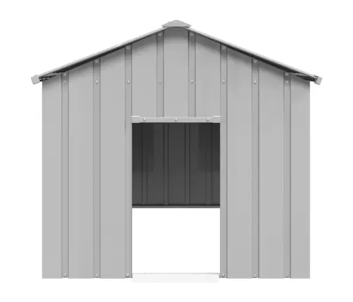 Šunų Namelis Su Stogu, 114X202X101cm Cinkuoto Plieno