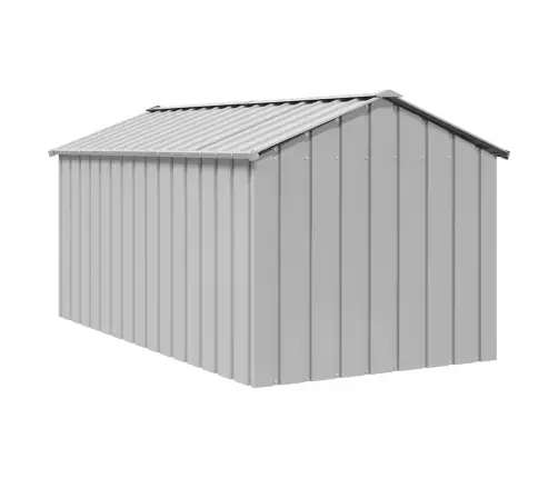 Šunų Namelis Su Stogu, 114X202X101cm Cinkuoto Plieno