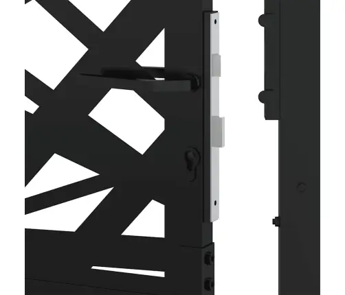 Sodo Vartai, Juodi, 100X100 cm Plienas, Šviestuvo Dizainas