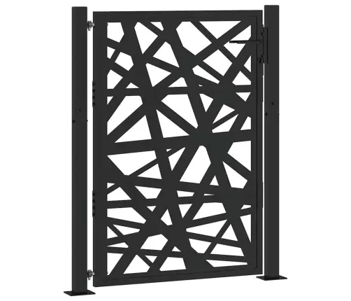 Aiavärav, Must, 100 X 125 cm Terasest, Valgusdisain