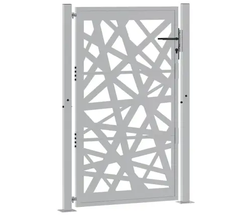 Dārza Vārti 105X155 Cm Laikapstākļu Tērauda Gaismas Dizains Vidaxl