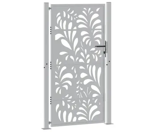 Dārza Vārti 105X180 Cm Laikapstākļu Tērauda Viļņu Dizains Vidaxl