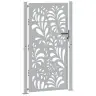 Dārza Vārti 105X180 Cm Laikapstākļu Tērauda Viļņu Dizains Vidaxl