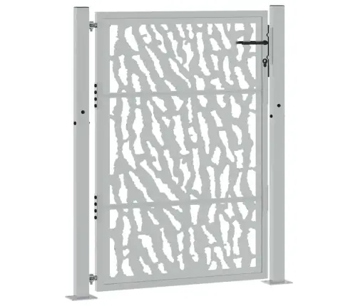 Sodo Vartai, 105X130 cm Atsparūs Oro Sąlygoms, Plienas, Su Raižiniais