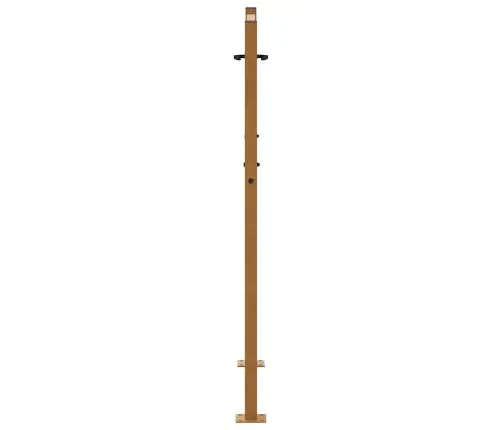 Sodo Vartai, 105X130 cm Atsparūs Oro Sąlygoms, Plienas, Su Raižiniais