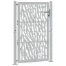 Dārza Vārti 105X155 Cm Laikapstākļu Tērauda Pēdas Dizains Vidaxl