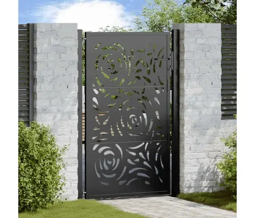 Aiavärav, Must, 100 X 150 cm Terasest, Leegidisain