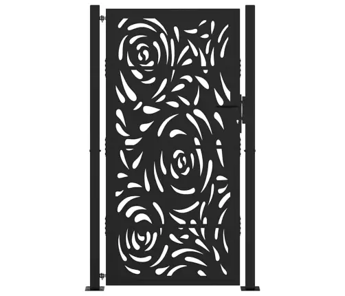 Aiavärav, Must, 100 X 175 cm Terasest, Leegidisain