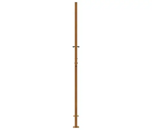 Dārza Vārti 105X205 Cm Laikapstākļiem Tērauda Liesmas Dizains Vidaxl