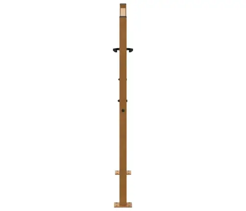 Aiavärav 105 X 105 Cm Ilmastikukindlast Terasest Ristikujulise Mustriga