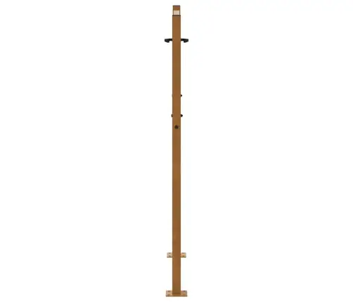 Dārza Vārti 105X130 Cm Laikapstākļu Tērauda Krustu Dizains Vidaxl