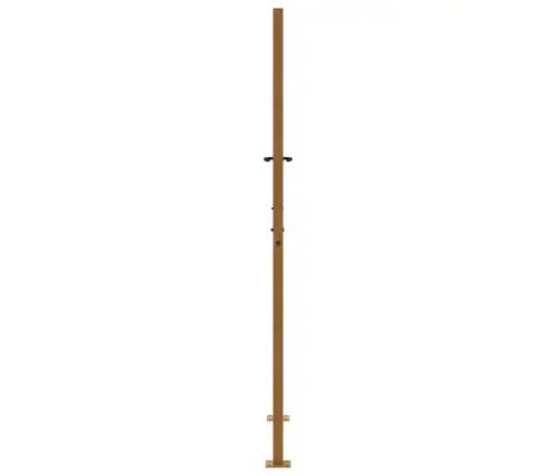 Dārza Vārti 105X180 Cm Laikapstākļu Tērauda Krustu Dizains Vidaxl