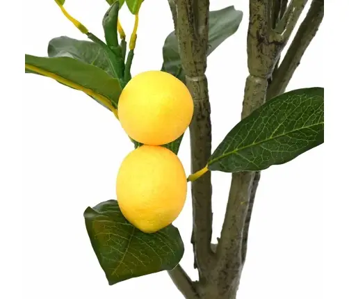 Kunstlik Sidrunipuu 136 Lehed 120 Cm Rohelised