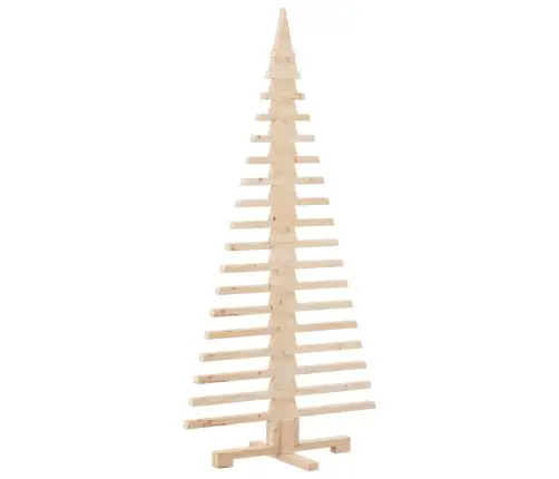 Koka Ziemassvētku Eglīte Dekorēšanai, 150 Cm, Priedes Masīvkoks Vidaxl