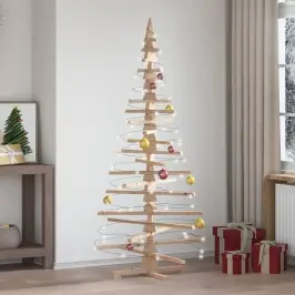 Puidust Jõulupuu Kaunistuseks, 180 cm Männipuit