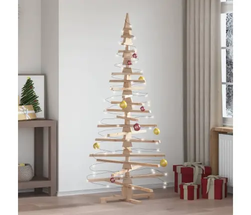 Puidust Jõulupuu Kaunistuseks, 180 cm Männipuit Puidust Jõulupuu Kaunistuseks, 180 cm Männipuit