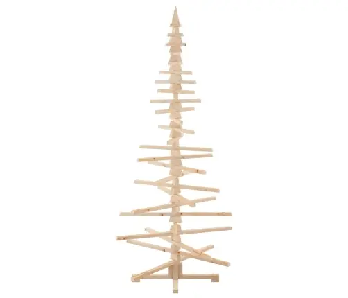 Koka Ziemassvētku Eglīte Dekorēšanai, 210 Cm, Priedes Masīvkoks Vidaxl