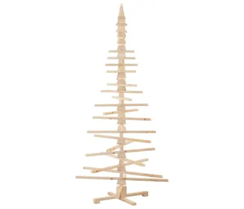 Koka Ziemassvētku Eglīte Dekorēšanai, 210 Cm, Priedes Masīvkoks Vidaxl