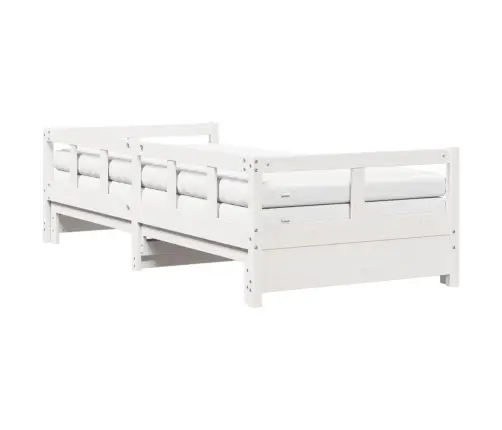 Päevavoodi Väljatõmmatava Osa Ja Madratsiga, 90X190 cm Mänd