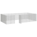 Aptvaras Gyvūnams, 24 Segmentai, 54X100cm Galvanizuota Geležis