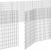Aptvaras Gyvūnams, 24 Segmentai, 54X100cm Galvanizuota Geležis